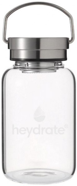 heydrate - Bottle - Shakerbottle Glas, 0,5L