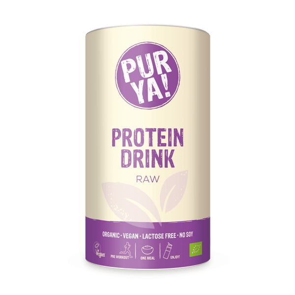 PURYA! Vegan Protein Drink - Raw, 550g