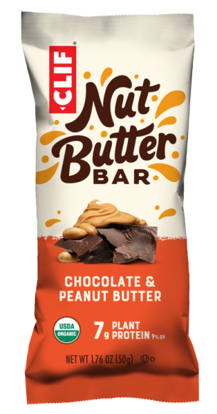 CLIF Bar® Energieriegel - Nut Butter Filled - Chocolate &amp; Peanut Butter, 50g