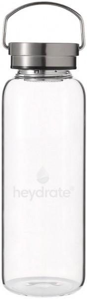 heydrate - Bottle - Shakerbottle Glas, 1L