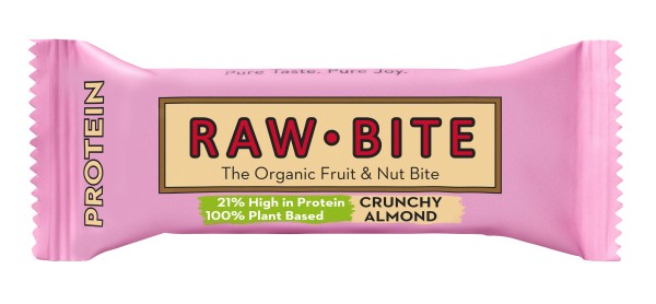 RAWBITE - Protein Crunchy Almond Riegel, 45g