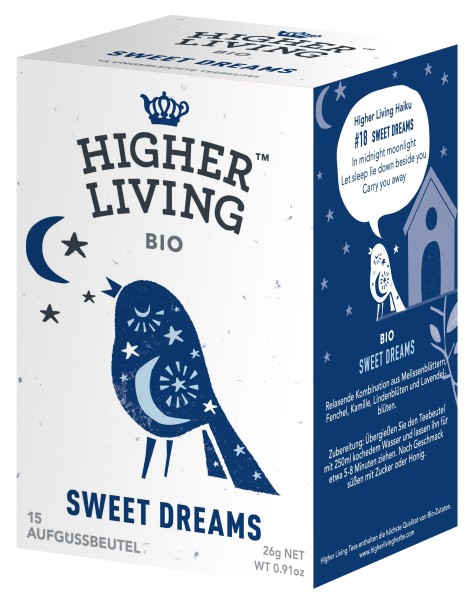Higher Living - Sweet Dreams, 26g (15 Teebeutel)