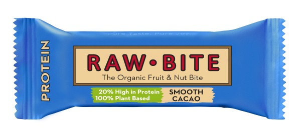 RAWBITE - Protein Smooth Cacao Riegel, 45g