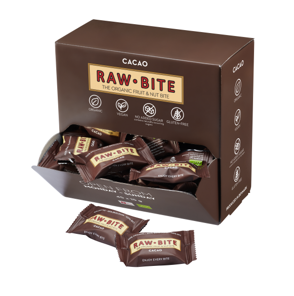 RAWBITE - Office Box - Cacao - 45x15g