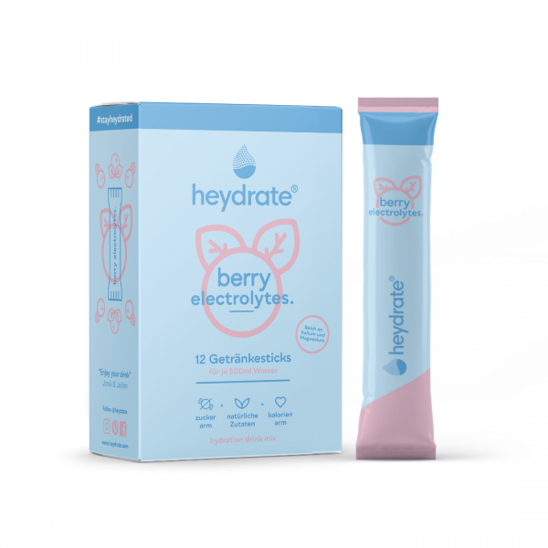 heydrate - Electrolytes - electrolyte berry, 12 Sticks