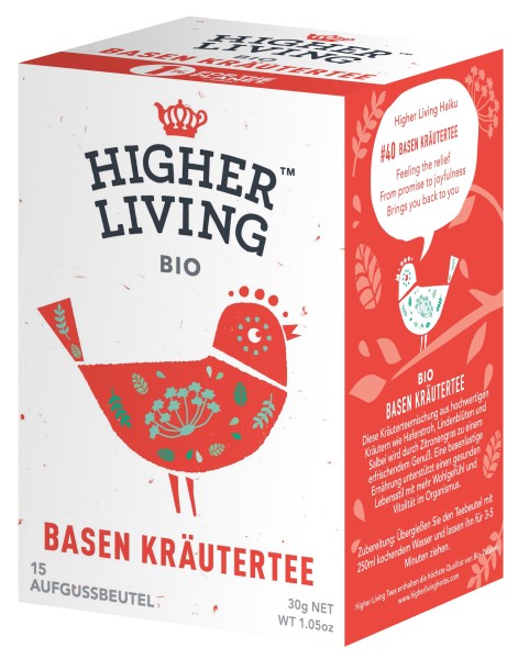 Higher Living - Basen Kräutertee, 30g (15 Teebeutel)